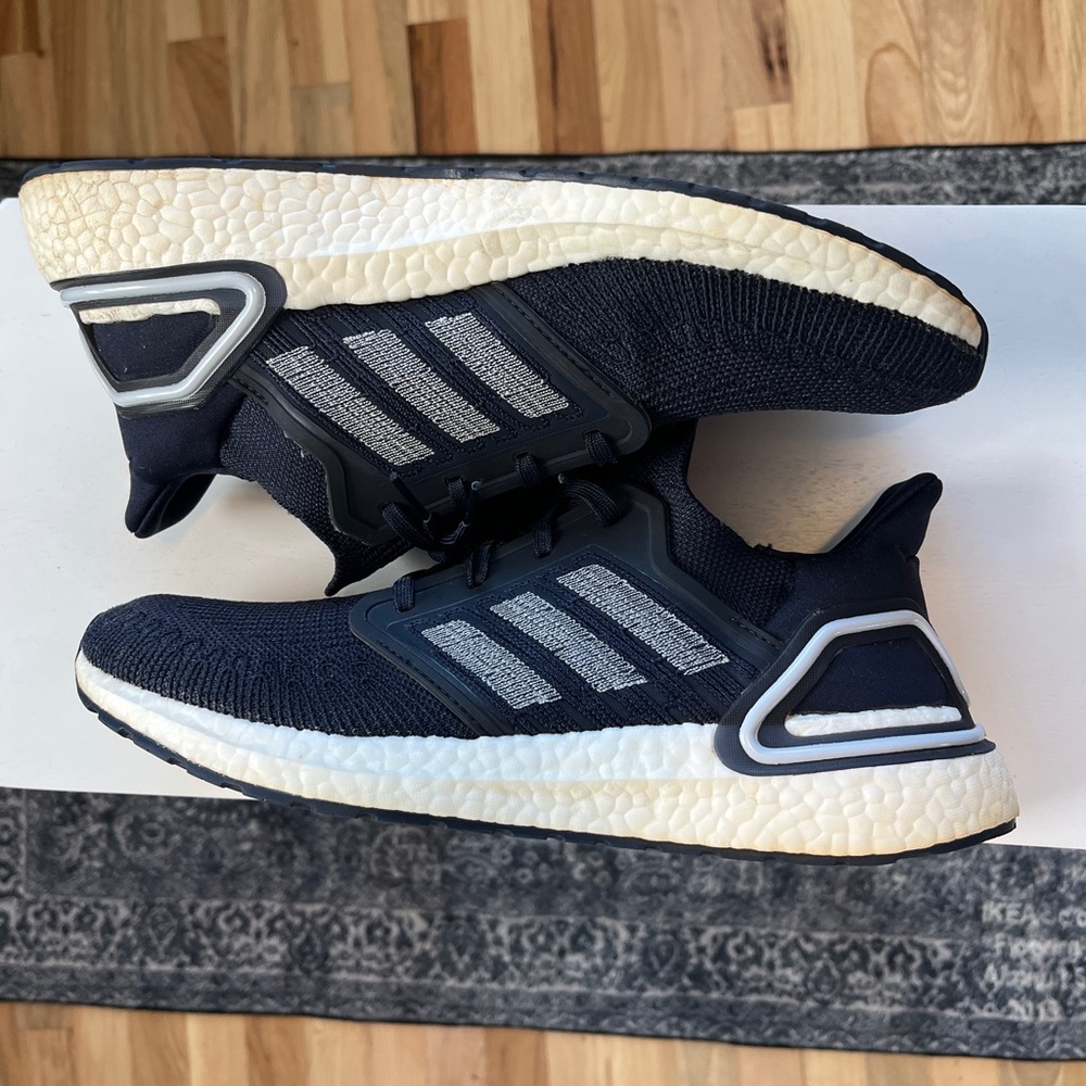 Adidas UltraBoost 20 X Parley Legion Ink Midnight Blue Running Shoes Mens Sz 10